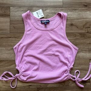 Freshman 1996 Pastel Lavender Ribbed Tank Size Medium NWT
